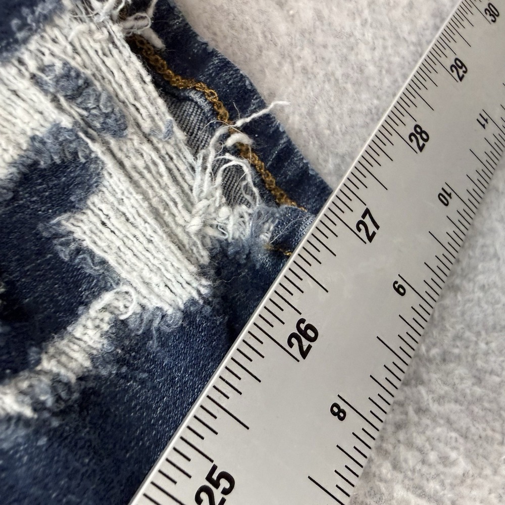 Good American Good Waist High Rise Skinny Jeans Size 18 Distressed - Picture 8 of 11